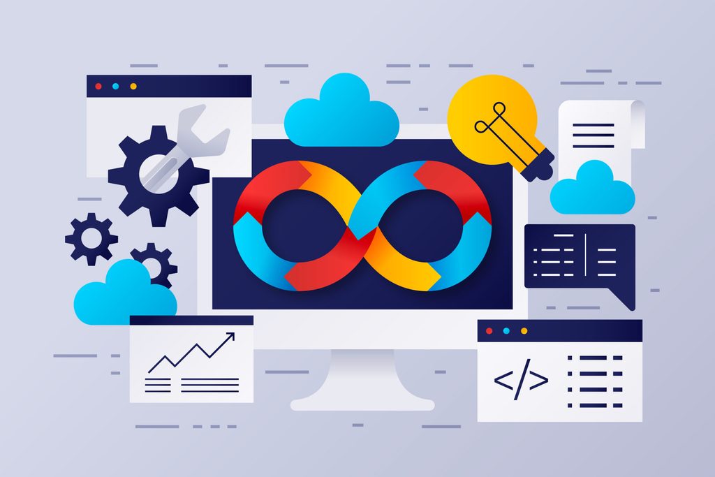 Développeur web codant une application sur mesure